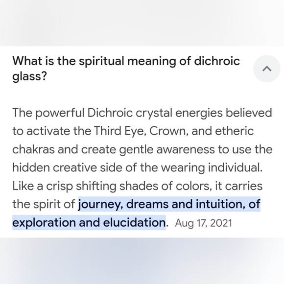 Dichroic Glass Sterling silver Bracelet - Picture 9 of 9